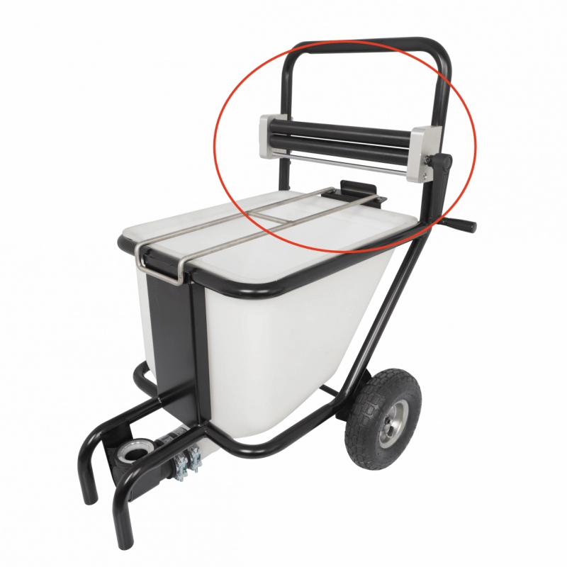 Sistem presare/roluire saci Bisonte – evacuare materiale semifluide – conectare rezervor BT1009393 Sistem presare/roluire saci Bisonte – evacuare materiale semifluide – conectare rezervor BT1009393